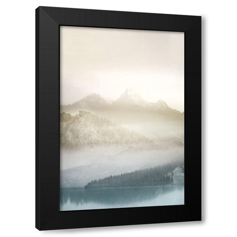 Vanilla Landscape III Black Modern Wood Framed Art Print by Bainbridge, Hope