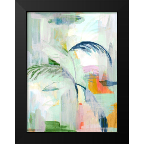 Palm City  Black Modern Wood Framed Art Print by Bainbridge, Hope