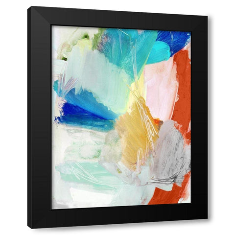 This Dance  Black Modern Wood Framed Art Print by Bainbridge, Hope