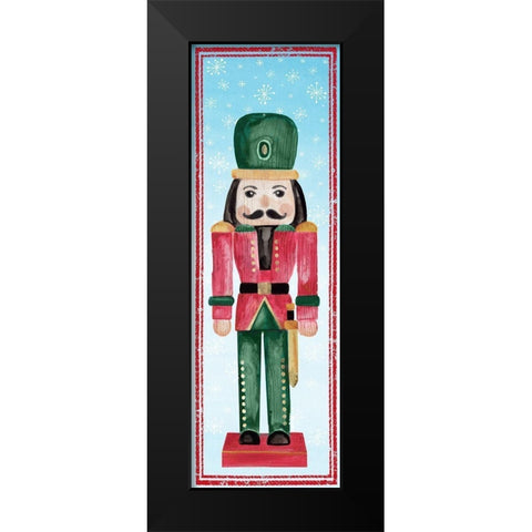 Nutcracker I  Black Modern Wood Framed Art Print by PI Studio