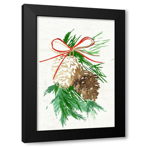 Simply Joyful Black Modern Wood Framed Art Print with Double Matting by PI Studio