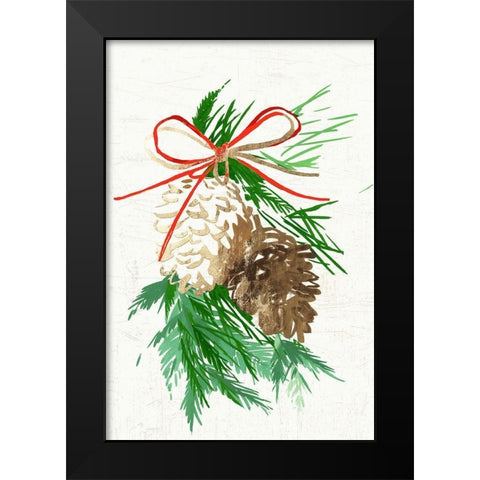 Simply Joyful Black Modern Wood Framed Art Print by PI Studio