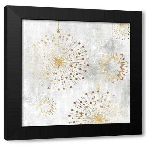 New Years Eve  Black Modern Wood Framed Art Print by PI Studio