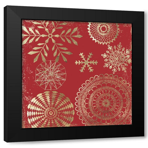 New Years Day II   Black Modern Wood Framed Art Print by PI Studio