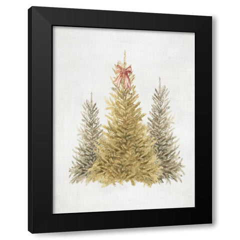 Forest Queen Black Modern Wood Framed Art Print with Double Matting by PI Studio