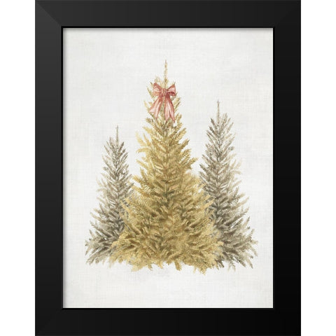 Forest Queen Black Modern Wood Framed Art Print by PI Studio