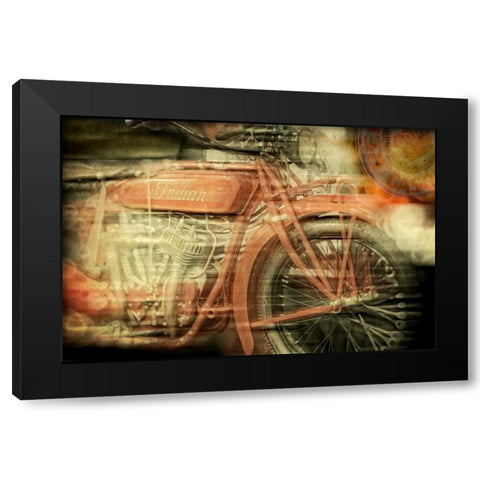 Moto I Black Modern Wood Framed Art Print by Weddle, Ryan Hartson