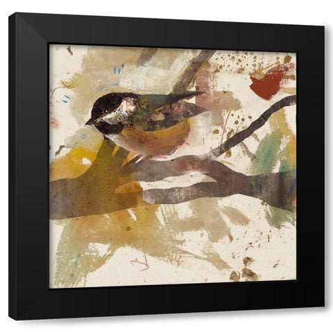 Garden Bird  Black Modern Wood Framed Art Print by St Amant, Daniel