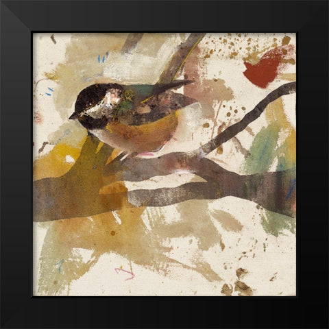 Garden Bird  Black Modern Wood Framed Art Print by St Amant, Daniel