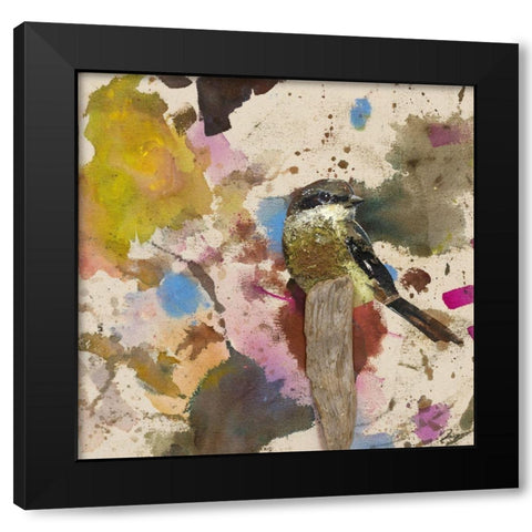 Cuckoo Black Modern Wood Framed Art Print by St Amant, Daniel