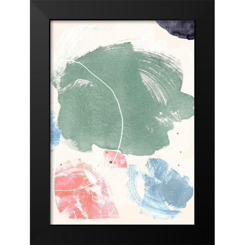 Shape in Mind  Black Modern Wood Framed Art Print by Hogan, Aoibhne