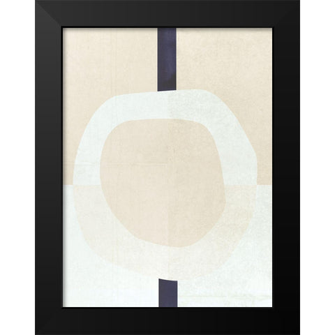 Ecstatic I  Black Modern Wood Framed Art Print by Hogan, Aoibhne