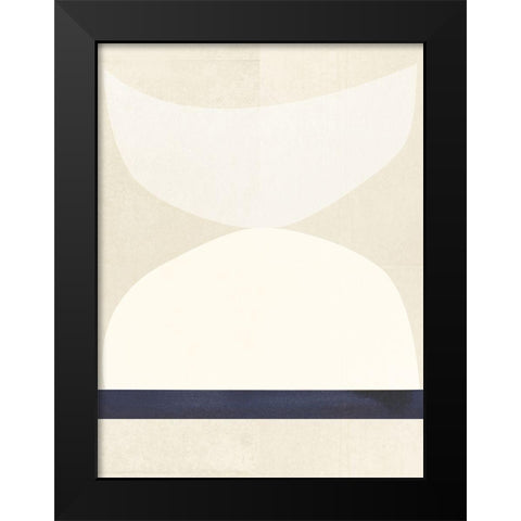 Ecstatic II  Black Modern Wood Framed Art Print by Hogan, Aoibhne