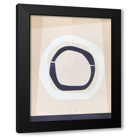 Ecstatic III  Black Modern Wood Framed Art Print with Double Matting by Hogan, Aoibhne
