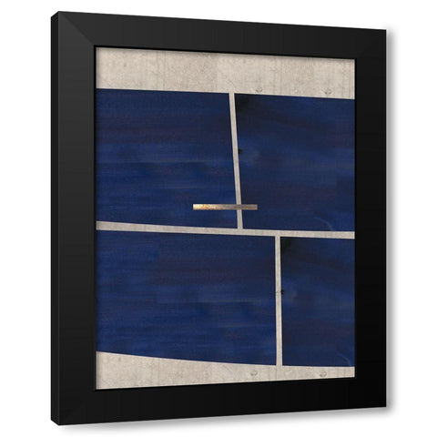 Locks I  Black Modern Wood Framed Art Print with Double Matting by Hogan, Aoibhne