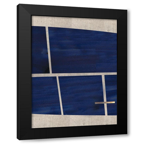 Locks II Black Modern Wood Framed Art Print by Hogan, Aoibhne