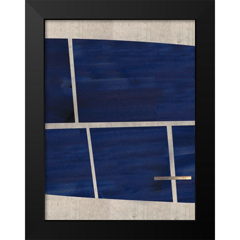 Locks II Black Modern Wood Framed Art Print by Hogan, Aoibhne