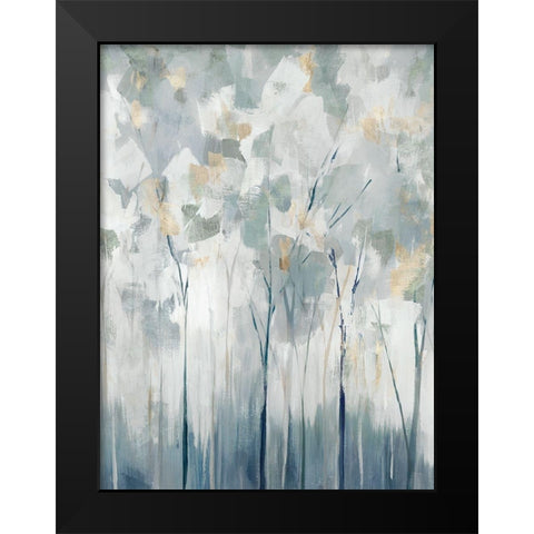 Blue Forest Adventure I  Black Modern Wood Framed Art Print by Ian C