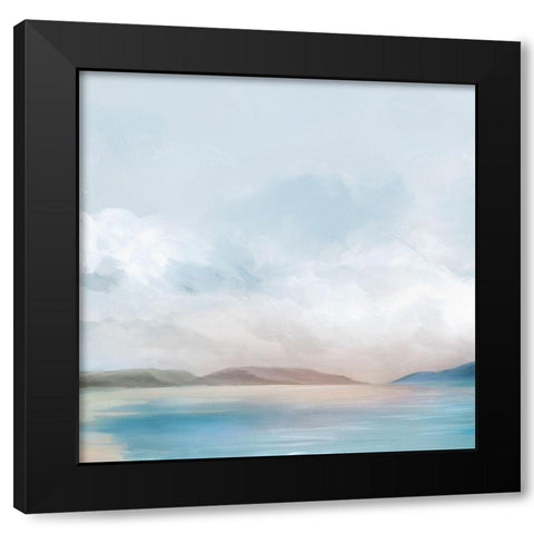 Everwich Lake I  Black Modern Wood Framed Art Print by Ian C