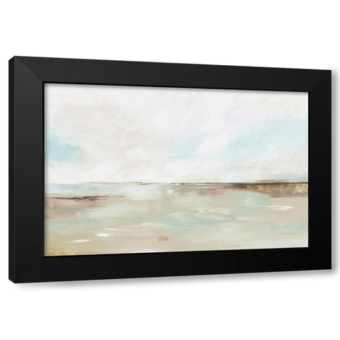 Birch Enchantment Black Modern Wood Framed Art Print with Double Matting by Ian C