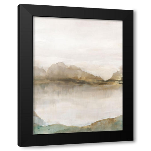 Reflections of Nature I Black Modern Wood Framed Art Print with Double Matting by Ian C