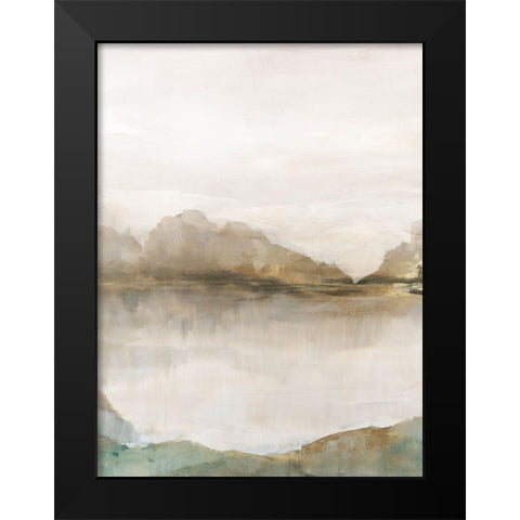 Reflections of Nature I Black Modern Wood Framed Art Print by Ian C