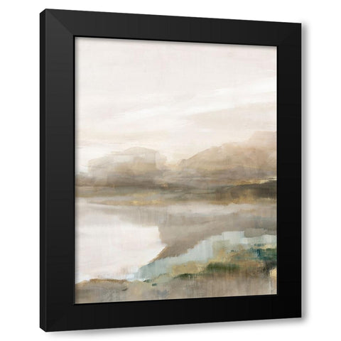 Reflections of Nature II Black Modern Wood Framed Art Print by Ian C