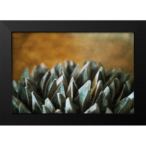 Seeding Black Modern Wood Framed Art Print by Valner, Jessica