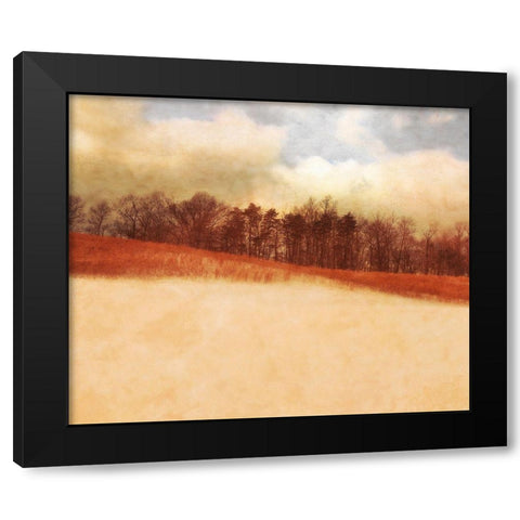 Marvel Landscape Black Modern Wood Framed Art Print by Valner, Jessica