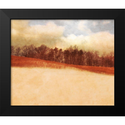 Marvel Landscape Black Modern Wood Framed Art Print by Valner, Jessica
