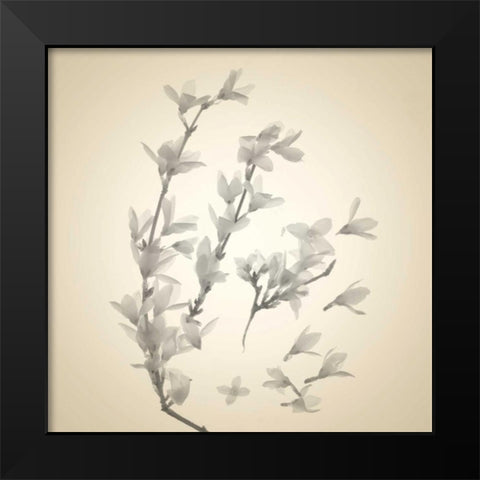 Sway Black Modern Wood Framed Art Print by Stalus, Judy