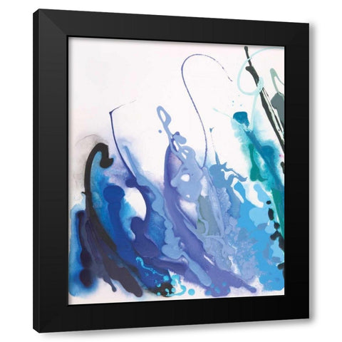 Reaching for the Sky Black Modern Wood Framed Art Print by Marie, Joan