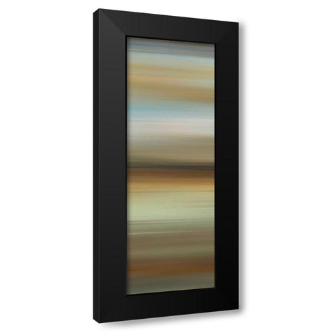 Abstract Horizon II Black Modern Wood Framed Art Print by McMasters, James