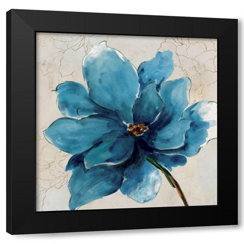 Ophelia I Black Modern Wood Framed Art Print with Double Matting by Jensen, Asia