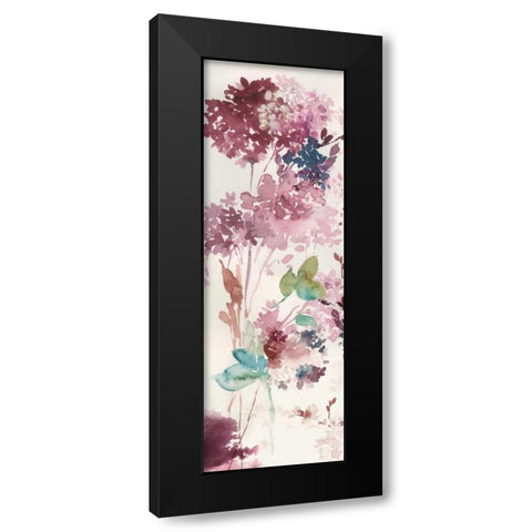 Sweet Hydrangea IV Black Modern Wood Framed Art Print with Double Matting by Jensen, Asia
