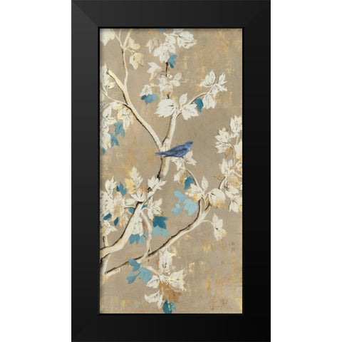 Free Song Black Modern Wood Framed Art Print by Jensen, Asia