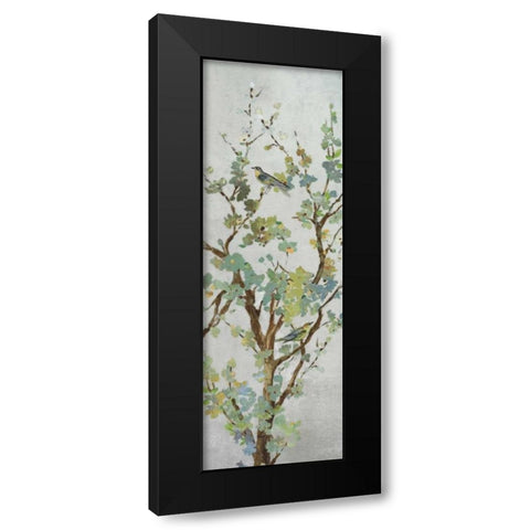 Sage Branch II Black Modern Wood Framed Art Print with Double Matting by Jensen, Asia