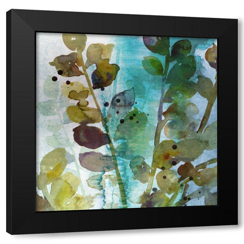 Within II Black Modern Wood Framed Art Print with Double Matting by Jensen, Asia