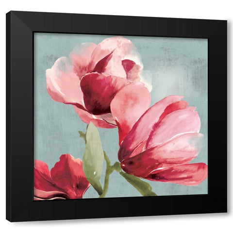 Sweetpea I Black Modern Wood Framed Art Print by Jensen, Asia