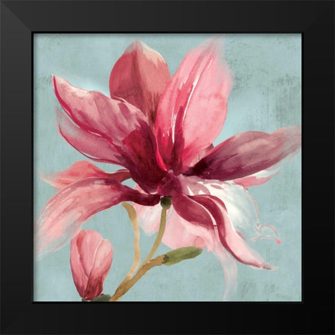 Sweetpea II Black Modern Wood Framed Art Print by Jensen, Asia