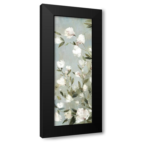 Magnolias II Black Modern Wood Framed Art Print with Double Matting by Jensen, Asia