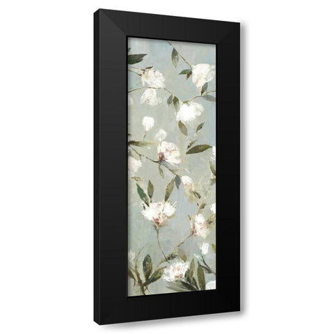 Magnolias III Black Modern Wood Framed Art Print by Jensen, Asia