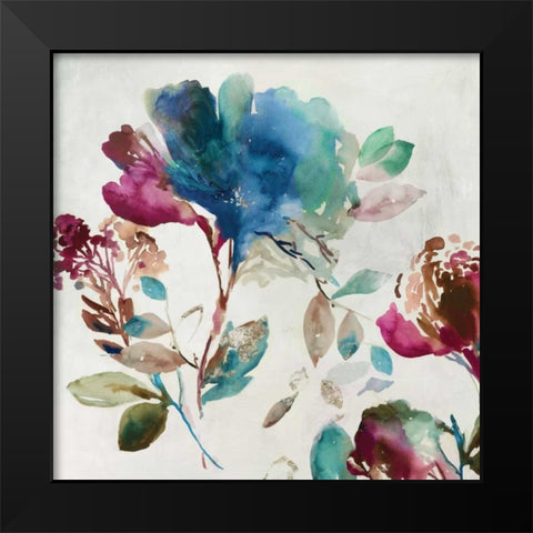 Blossoming I  Black Modern Wood Framed Art Print by Jensen, Asia