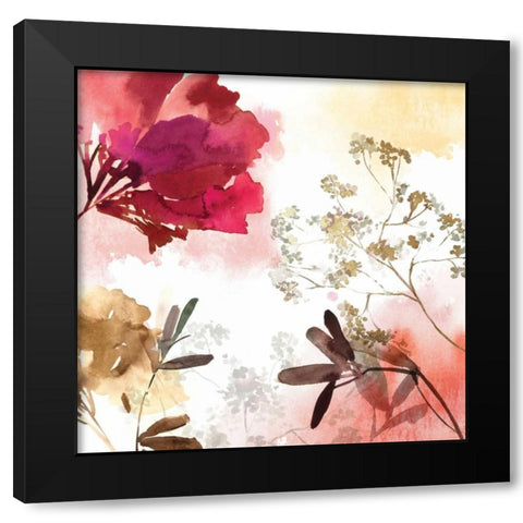 Bohemian II Black Modern Wood Framed Art Print by Jensen, Asia