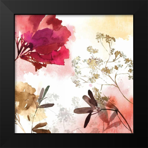 Bohemian II Black Modern Wood Framed Art Print by Jensen, Asia