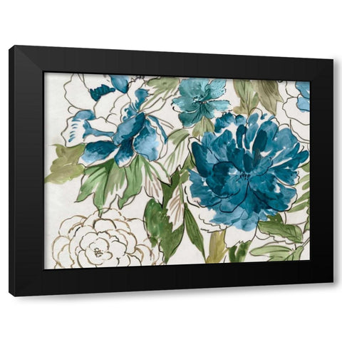 Japanese Garden III Black Modern Wood Framed Art Print by Jensen, Asia