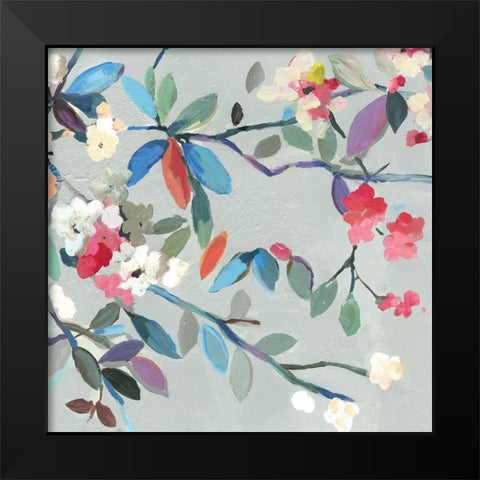 Fresh Bouquet I Black Modern Wood Framed Art Print by Jensen, Asia