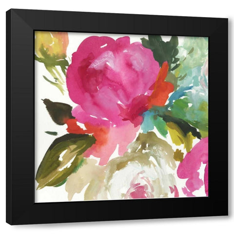 Belle II Black Modern Wood Framed Art Print with Double Matting by Jensen, Asia