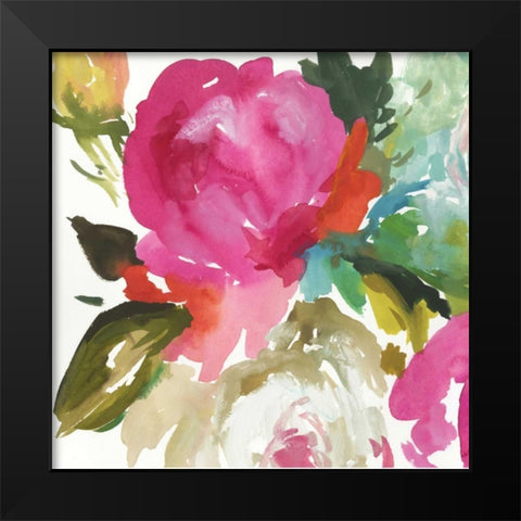 Belle II Black Modern Wood Framed Art Print by Jensen, Asia