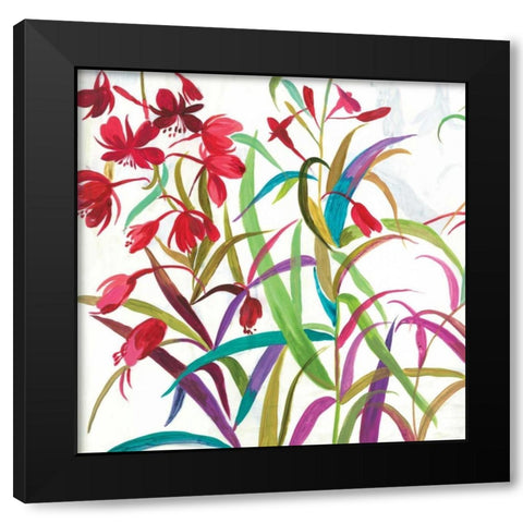 Tropical I Black Modern Wood Framed Art Print by Jensen, Asia